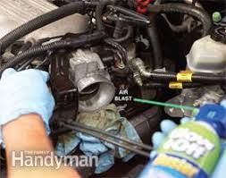 On some of those models, you may experience a situation where the pedal seems to sit lower. How To Clean A Throttle Body Diy Family Handyman