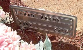 Sarah Frances Clay Brown (1947-2014)