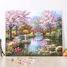 I can be either sub/dom or a futa. 29 Lukisan Bunga Sakura Di Kanvas Rudi Gambar