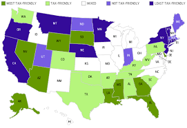 State By State Guide To Taxes On Retirees Map Retirement Locations State Tax