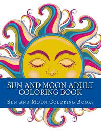 You can now print this beautiful earth and moon coloring page or color online for free. Sun And Moon Adult Coloring Book Easy Large One Sided Stress Relieving Relaxing Sun And Moon Coloring Book For Grownups Women Men Youths Simple Sun Scenes Designs Patterns For