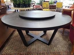 For example, a 90 inch round dining table could easily handle a 50 large lazy susan. Sold Price Large Round Dining Table With Lazy Susan January 5 0119 9 30 Am Aedt