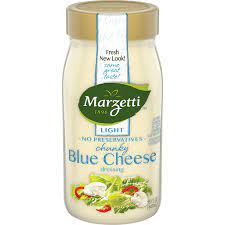 Spinach, blueberry, and blue cheese salad · 1⁄2 cup blueberries · 3 cups spinach leaves, divided · 1⁄4 cup shaved or sliced almonds · 2 ounces . Marzetti Light Chunky Blue Cheese Dressing 15 Fl Oz Jar Casey S Foods