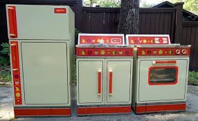 Vtg 1970s 3 Pc Wolverine Rite Hite Toy Play Kitchen Set Sink Stove Fridge Wolverine Kitchen Sets For Kids Toy Kitchen Set Play Kitchen Sets