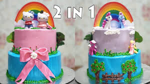Check spelling or type a new query. Kue Ulang Tahun 2 In 1 Hello Kitty Kuda Poni Lenscake Kdi Youtube