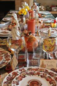 For a lovely thanksgiving 2019! Warm Colors Beautiful Thanksgiving Dinner Table Setting Description From Pinterest Thanksgiving Dinner Table Thanksgiving Dinner Party Dinner Table Setting