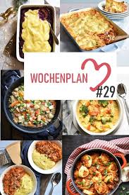 Wochenplan 29 Abwechslungsreiche Rezeptideen Fur Eine Woche Vegetarisch Kochen Rezepte Meal Prep Wochenplan