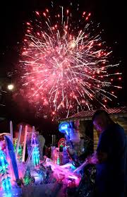 Celebrate fourth of july with fireworks at coney island boardwalk! Itap Of Fireworks At Coney Island Itookapicture