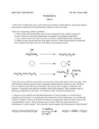 organic chemistry