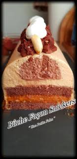Buche Facon Snickers Gateaux Et Desserts Chantilly Au Chocolat Mousse Au Chocolat