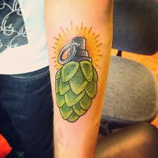 Explore tweets of leksands if @leksands_if on twitter. Hopcone Grenade Tattoo By Sawe Art On Deviantart