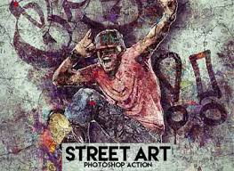 Street Art Photoshop Action Free Download Graphicux