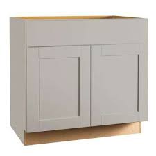 How big is the ariel vanity base cabinet? Gray Assembled Kitchen Cabinets In Stock Kitchen Cabinets The Home Depot
