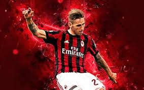 Consulta le sue statistiche dettagliate inclusi gol, assist e. Download Wallpapers Lucas Biglia Argentine Footballer Ac Milan Rossoneri Soccer Serie A Biglia Neon Lights Milan Fc Creative For Desktop Free Pictures For Desktop Free