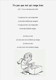 Comptine Y A Pas Qu Moi Qui Range Ps Comptine Pas Ps Qui Qumoi Range Ya Kindergarten Songs French Songs Rhymes For Kids