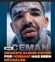 Drake Album Cover released. That don't look like Ice 🤣🤣🤣🤣