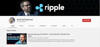 Did you even do research on ripple? Youtube Scam Impersonates Ripple Ceo Garlinghouse For Fake Xrp Airdrop
