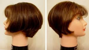 More and more people are afterward fringes or bangs for their bob haircuts. How To Cut A Back Angled Bob Hair Cutting Technique