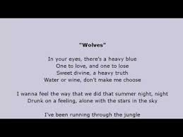 Selena Gomez Marshmello Wolves Lyrics Video Lyrics All Songs Selena Gomez