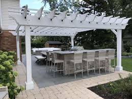 The glorious patio is the place to be, with one of the restaurant's excellent beer selections that are also available. Outdoor Kitchen With Bar Seating Lobetpatio