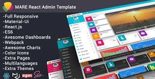 Mare React Admin Template Admin Templates Http Wpskull Com Mare React Admin Template Admin Templates Templates Google Material Design Wordpress Tutorials