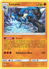 Psa 10 gem mint lucario gx 135/131 secret rare forbidden light. Lucario Burning Shadows Tcg Card Database Pokemon Com