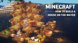 A minecraft survival house on water can be seen as a simple dock house, it is one of the cool minecraft houses that you can build. How To Build A Survival House On Water In Minecraft House Tutorial 92 Youtube
