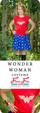 Accessorize a white blazer and pants with some homemade fried chicken and we promise you'll be the most popular person at 9. Wonder Woman Costume For Kids Diy Fleece Fun