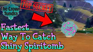The pokemon sword and shield dlc the crown tundra lets you catch spiritomb and its method is similar to how it was in previous games!official playlist of the. Best Shiny Spiritomb Catching Guide Pokemon Sword And Shield Crown Tundra Dlc Youtube