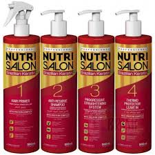 Does the brazilian keratin treatment need formaldehyde to work? Brazilian Keratin Smoothing Kit Nutri Salon With Protein Complex Embelleze 4x500ml