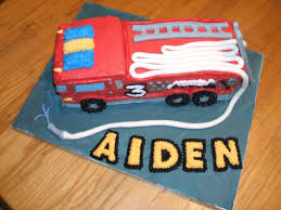 Birthday Cake On Fire Funny Fire Truck Birthday Cake Truck Birthday Cakes Firetruck Birthday How To Make Cake