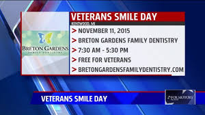 Best experience i have ever had at a dental office. Veterans Smile Day Free Dental Care