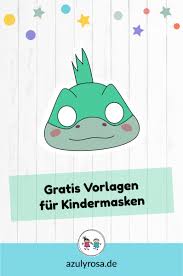 Gratis Vorlagen Fur Kindermasken Masken Basteln Faschingsmasken Basteln Und Partyset Kindergeburtstag
