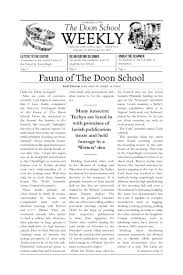 Doon my name is doon, i'm an electronic musician based in israel. The Doon School Weekly Wikipedia