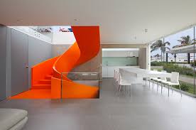 The sky court has three elements: 25 Modern Spiral Stairs That Will Bring A Stylish Flare To Your Home Home Design Lover