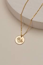 Birth Month Flower Necklace August August Birth Flower Poppy Floating Diamond Necklace Diamond Evil Eye Girlfriend Necklace Gift