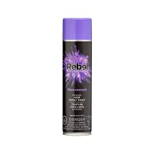 Black spray paint for hair. Amazon Com Rebel Mauvement Temporary Hair Spray Paint Black 6 Ounce Beauty