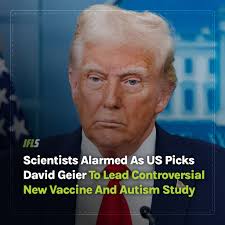 Among many other problems, Geier was once disciplined by Maryland  regulators for practicing medicine without a license.