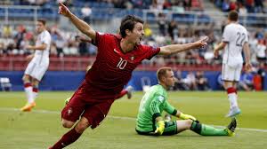 På den anden side af banen står portugal, som er nået frem til en finale. Portugal Thrash Germany In Euro U21s Semi Finals Eurosport