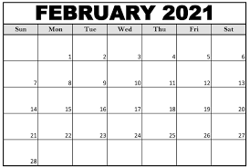So, it becomes easy to identiify the working days and feel happy abou the arrival of weekends. Printable February 2021 Calendar Office Template Learnworksheet Learn The Knowledge On Fingertips Printable February 2021 Calendar