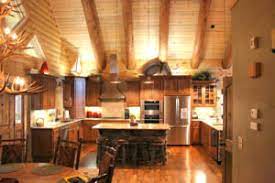 He takes you through choosing, shopping, installation. Kitchen Lighting In The Log Home Real Log Homes