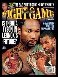 Bert Sugar Autographed Fight Game Magazine Beckett BAS QR #BK08881