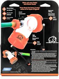 Gate valve prevents waste from. Camco 39080 Rhino Blaster Sewer Tank Rinser Waste Water Sanitation Amazon Canada