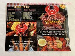 Online Menu Of Tasty Crab Restaurant Fayetteville North Carolina 28314 Zmenu