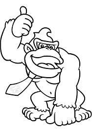 The winter soldier coloring sheets to keep everyone occupied until april 4th! Donkey Kong Coloring Pages Educative Printable