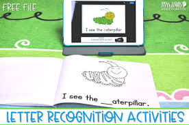 You can use different word books and then practice them with your kid. Letter Recognition Activities And Alphabet Intervention Ideas