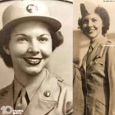HAPPY BIRTHDAY 🎂 Winnifred "Winnie" Mills, who at 21 enlisted in the Army  during WWII in February 1943, worked as a cryptographer, decoding Japanese  messages. Here's her story: