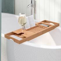 large storagethe caddy tray with large. Clawfoot Bathtub Caddy Wayfair