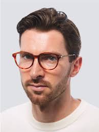Anthony brown oval glasses