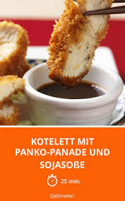 Kotelett Mit Panko Panade Und Sojasosse Rezept Leckere Desserts Lebensmittel Essen Rezepte